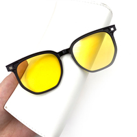Lunettes de soleil polarisées classiques de haute qualité avec clip magnétique Ultem, montures de lunettes unisexes, verres TAC, matériau TR90, logo personnalisé