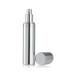 Botella de Spray Airless de 50 ml, Envase de Aluminio Plateado, Botella con Bomba Airless de Aluminio, Botella Airless de Doble Pared - Product Image 3