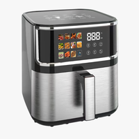 Appareil polyvalent pour la réduction des graisses, préparateur de nourriture nutritive, construction à bords lisses, performance de tension stable, utilitaire