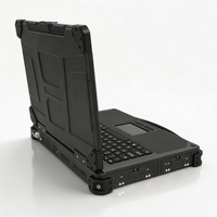 Nouvel ordinateur portable industriel robuste de 14 pouces avec Windows 10/11/Linux, processeur Intel I7, batterie lithium-ion intégrée