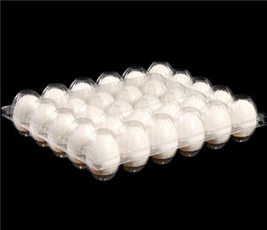 โรงงานที่กําหนดเอง 15 20 30 ตารางไข่ถาดเก็บตุ่มกล่องเก็บอาหารบรรจุภัณฑ์ถาดไข่พลาสติกสําหรับ 30 ไข่ - Product Image 2