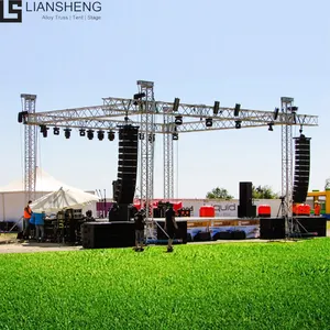 Hot Sale Outdoor Concert Stage Podium With Truss Lifting System