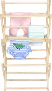 Séchoir à linge en bois robuste pour le séchage des vêtements - Product Image 4