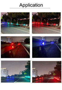 Luz <span class=keywords><strong>de</strong></span> Barandilla para PC y Aluminio con Energía Solar y Película Reflectante Prismática <span class=keywords><strong>de</strong></span> Alta Intensidad para Seguridad Vial en Curvas <span class=keywords><strong>de</strong></span> Carreteras - Product Image 6