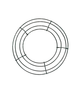 थोक राउंड वायर पुष्पचक्र फ्रेम दिल और वर्ग कार्य पुष्पचक्र की सजावट के लिए मजबूत सामग्री के साथ - Product Image 1