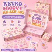 Boîtes d'emballage personnalisées en carton ondulé pour les fournitures scolaires et les cahiers de rentrée des classes pour enfants