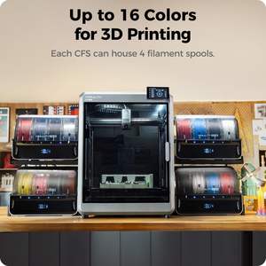 Sistema de Almacenamiento de Filamento para Impresora 3D Creality CFS con Soporte para 16 Colores y Protección Antihumedad K2 - Product Image 2