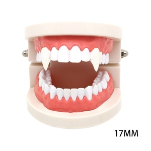 <span class=keywords><strong>Dents</strong></span> de <span class=keywords><strong>vampire</strong></span> artificielles personnalisées pour Halloween, accessoires de costume de zombie ou de diable pour fête, vente en gros OEM - Product Image 3