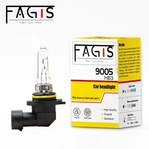 Fagis หลอดไฟหน้าซีนอนสำหรับรถยนต์ HB3 12V 65W 9005ฮาโลเจน OEM