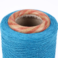 20s fil de mélange de coton de polyester régénéré 60/40 TC motif teint écologique pour le tissage et le tricot