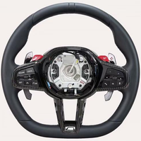 Volant de direction en cuir sport pour BMW M2 M3 M4 M5 M6 F30 F10 F35 F22 E46 E90 E92 F10 F30 F32 E60