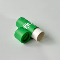 Tube de papier d'emballage de baume à lèvres en carton kraft biodégradable design personnalisé baume à lèvres en bâton déodorant Push up