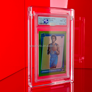 Carte de collection SYP Premium en acrylique PSAed Bumper Topps Now Youngest Goal Scorer Rookie Card Spain, colorée, avec protection UV - Product Image 3