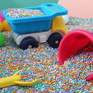 China's Source Factory Makes Children's Playground Naughty Castle Sandpit Colored Sand For Children To Play Sand