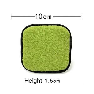 <span class=keywords><strong>Démaquillant</strong></span> pour le visage tampons de coton <span class=keywords><strong>carré</strong></span> bouffée de nettoyage réutilisable Double face visage nettoyage éponge <span class=keywords><strong>lavable</strong></span> cosmétique yeux - Product Image 3