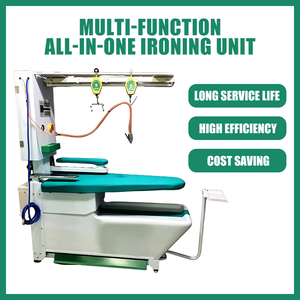 Station de <span class=keywords><strong>repassage</strong></span> tout-en-un professionnelle avec aspiration et soufflage pour l'élimination des taches, idéale pour les services de blanchisserie hôtelière - Product Image 3