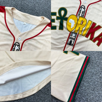 Jersey Baseball Berkualitas Tinggi-Layanan ODM&OEM/MOQ 1 Buah