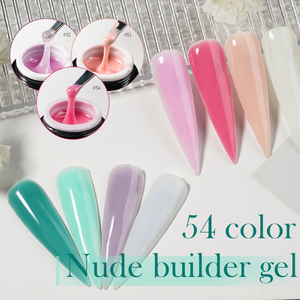 ICE NOVA <span class=keywords><strong>Nude</strong></span> Builder Nail Gel Série Naturelle Vente Chaude Style Classique Haute Durcissement Rapide Poly Gel Qualité Stable Sans Hema/Tpo - Product Image 4