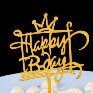 Topper torta in acrilico per festa di <span class=keywords><strong>compleanno</strong></span> - Product Image 2