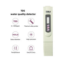 Medidor Digital de TDS, Bolígrafo Medidor de Calidad del Agua, Medidor de TDS para Agua Pura