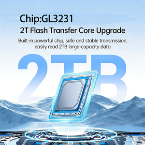 เครื่องอ่านการ์ดแบบ2-in-1 USB/Type-C 3.2อลูมิเนียมอัลลอยด์แบบออลอินวันรองรับ SD/TF คอมพิวเตอร์แท็บเล็ต - Product Image 3