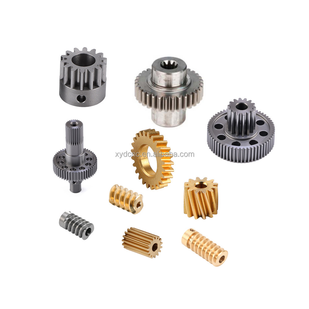 RC servo gear types plastic brass steel titanium comparison