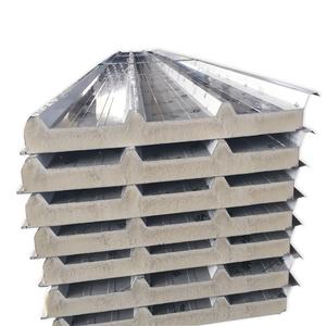 Toit en polyuréthane Protection de l'environnement Isolation des panneaux sandwich de toit en métal Panneau de toit isolé - Product Image 1