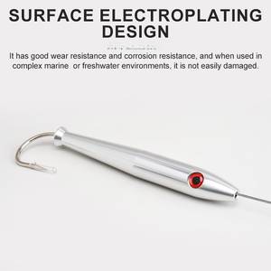 Señuelo de Cedro de 6 Pulgadas con Peso para Pesca de Arrastre en Aguas Profundas SNEDA, para Lanzamientos Largos, Atrae Depredadores Pelágicos, Cebo de Arrastre - Product Image 4