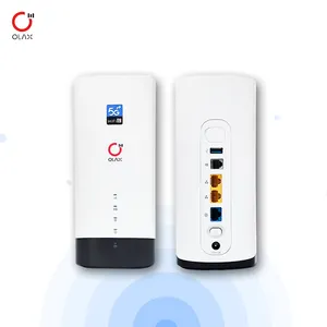 غير مقفل 5G مودم CPE داخلي AX1800 WiFi6 لاسلكي النطاق عريض للهاتف المحمول 5G بطاقة Sim واي فاي الخلوي 6 جهاز التوجيه