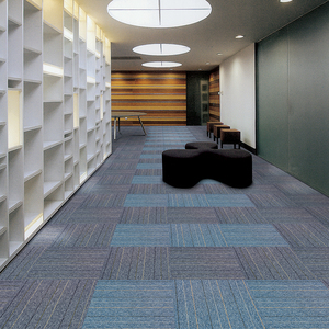 <b>Carpet</b> <b>Tiles</b> Nylon Office Commercial Striped Style Square <b>Carpet</b> - Product Image 5