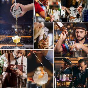 Kit de barman 12 pièces, shaker à cocktails de 25 oz avec tous <span class=keywords><strong>les</strong></span> outils de bar essentiels pour le mélange de boissons, cadeaux idéaux pour <span class=keywords><strong>les</strong></span> amateurs de cocktails - Product Image 2