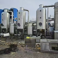 Évaporateur à film tombant sous vide en acier inoxydable à prix d'usine pour la transformation des boissons, des produits laitiers et du sirop