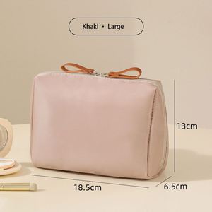 Nouvelle Trousse de Maquillage Portable Mini Imperméable Super Tendance Style Fire Ins 2026 – Petite Pochette de Rangement Rouge à Fermeture Éclair - Product Image 4