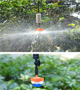 Aspersor profesional de pulverización uniforme y rotación Green Sen 360 para riego de jardín de granja de vivero de huerto de alto valor - Product Image 3