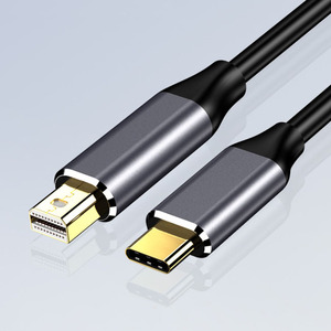 <span class=keywords><strong>USB</strong></span> 3,1 Tipo <span class=keywords><strong>C</strong></span> a <span class=keywords><strong>Mini</strong></span> <span class=keywords><strong>Display</strong></span> Port Cable Convertidor de adaptador macho a macho DP - Product Image 3