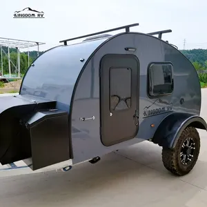 새로운 모델 오프로드 캐러밴 작은 캠핑 트레일러 및 여행 트레일러
