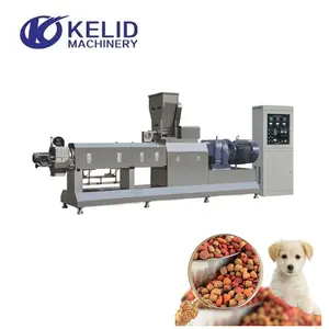 Full Automatic Pet Food Making Machine Extruder Processing Line