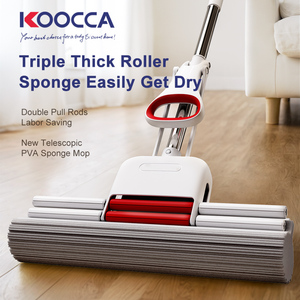 Koocca thân thiện với môi lau bán buôn đặt hàng số lượng lớn hộ gia đình làm sạch các mặt hàng công nghiệp sàn làm sạch sàn cứng PVA miếng bọt biển lau - Product Image 2