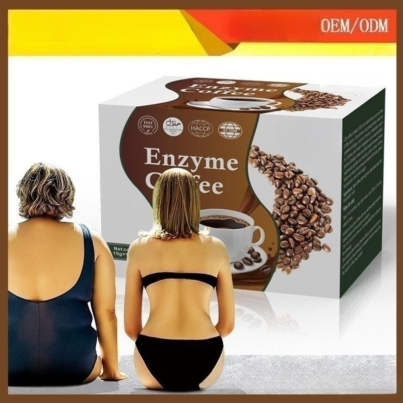 Custom Enzyme Slim Green Coffee for Weight Loss 100% Rich Natural Herbs Natural Herbal Diet Fat burner Slimming Coffee