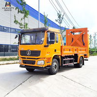 Camion de luxe HEAVSTY avec cabine ABS, système diesel Euro 6, surveillance cloud optionnelle et pare-chocs anti-collision pour Shacman L3000