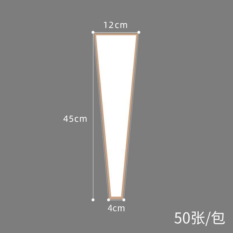 Blanc [ligne d'or] 2*4*45 cm 50 pièces/br