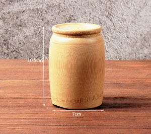 Guci Bambu Biodegradable dengan Pola Kustom, Wadah Ramah Lingkungan untuk Abu Jenazah Hewan Peliharaan dan Manusia, Liontin Kremasi, Pemasok Perlengkapan Pemakaman - Product Image 2
