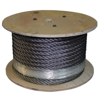 Fil d'acier inoxydable 6x36 de 4mm, prix le plus bas