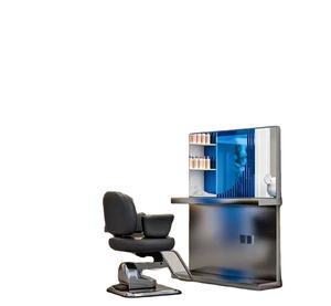 New High-end Internet Celebrity Hair Salon <b>Mirror</b> <b>Table</b> <b>Mirror</b> Hair Salon Hair Cutting <b>Mirror</b> Hair Salon Dedicated with Lighting - Product Image 3