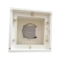 Nouvelle boîte diffuseur à flux laminaire HEPA en aluminium, étanchéité liquide, anti-fuite, certifiée ISO9001, haute efficacité pour laboratoire de biosécurité