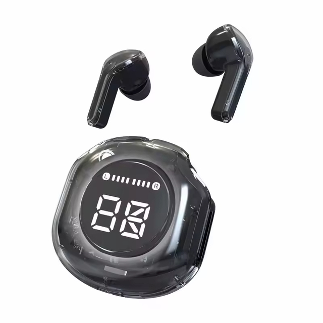 Crystal clear 3D HIFI Stereo Sound Noise Reduction Wireless In-ear Earphone Power Digital Display Earbuds TWS Sport BT Headphone