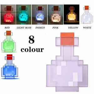 Lampada minerale a batteria a più colori 3 modalità di luce notturna funzione di gioco derivata di animazione periferica - Product Image 6