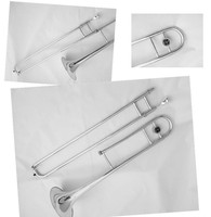 Alto Trombone Professional Band Grade Brass Instrument for Students and Beginners Bb Key New Model