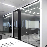 Panneaux en aluminium modernes de cloison de séparation de bureau avec la conception insonorisée pour l'hôpital et les salles de réunion d'école