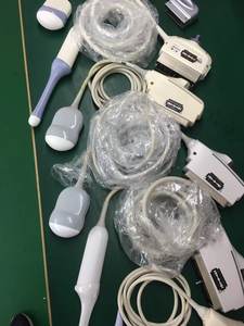<strong>Hitachi</strong> L44 <strong>Ultrasound</strong> <strong>Probe</strong> Crystals/Cable/Lens/Strain Relief/Dome/Motor/PCB Repair Replacement Electric Plastic Transducer - Product Image 2